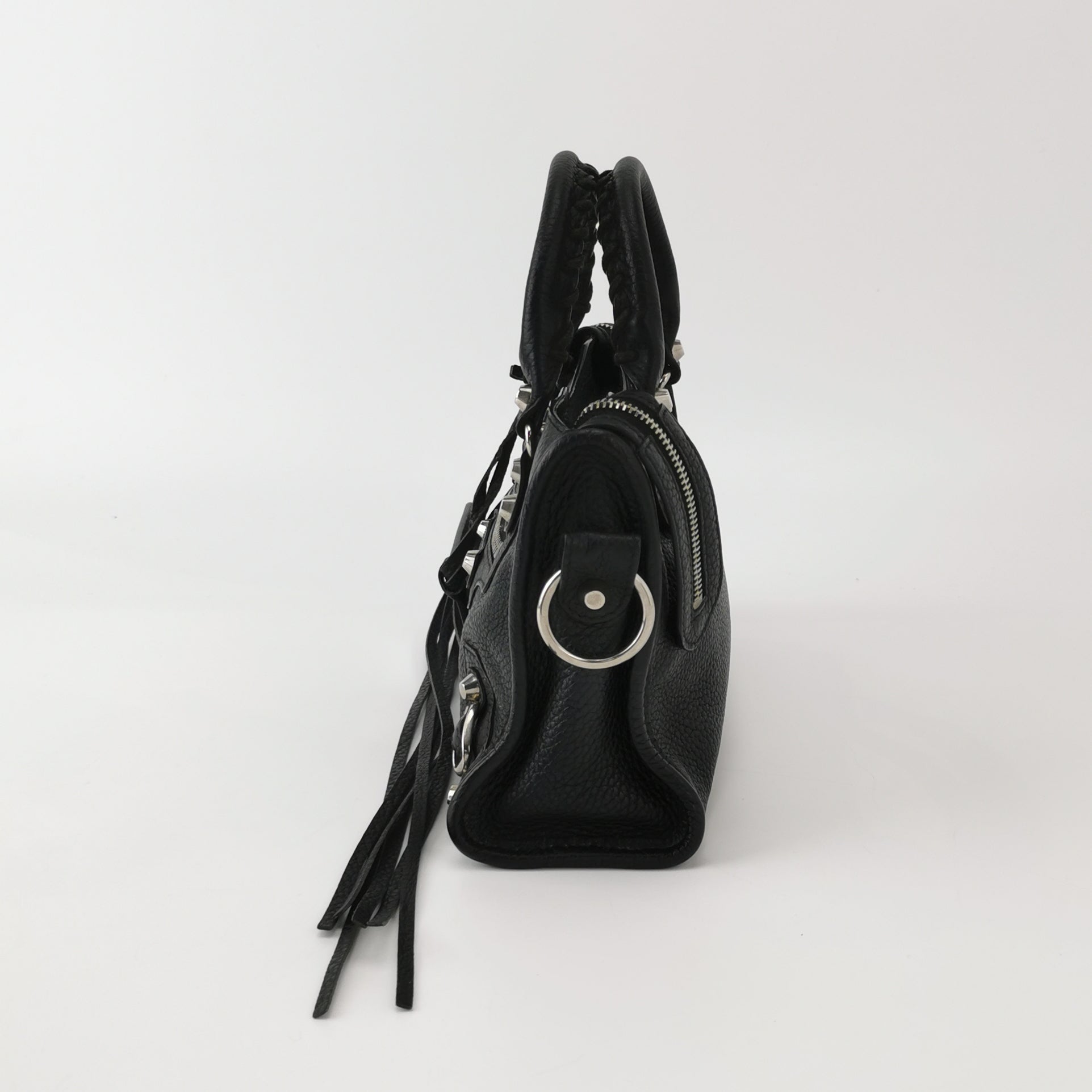 Balenciaga City Mini Grained SHW