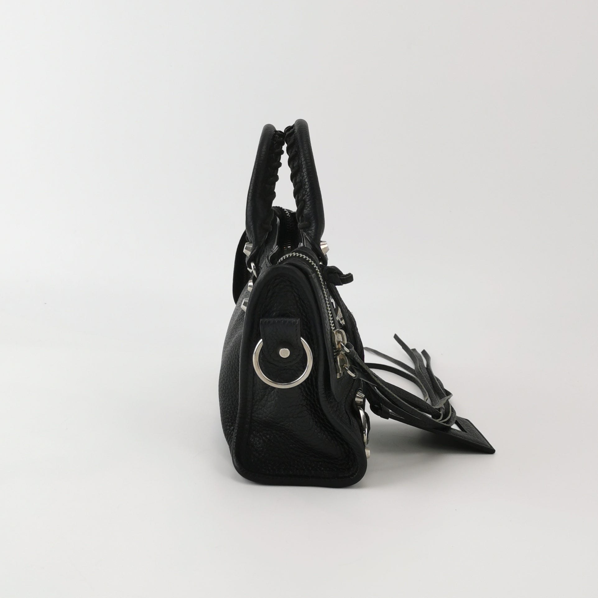 Balenciaga City Mini Grained SHW