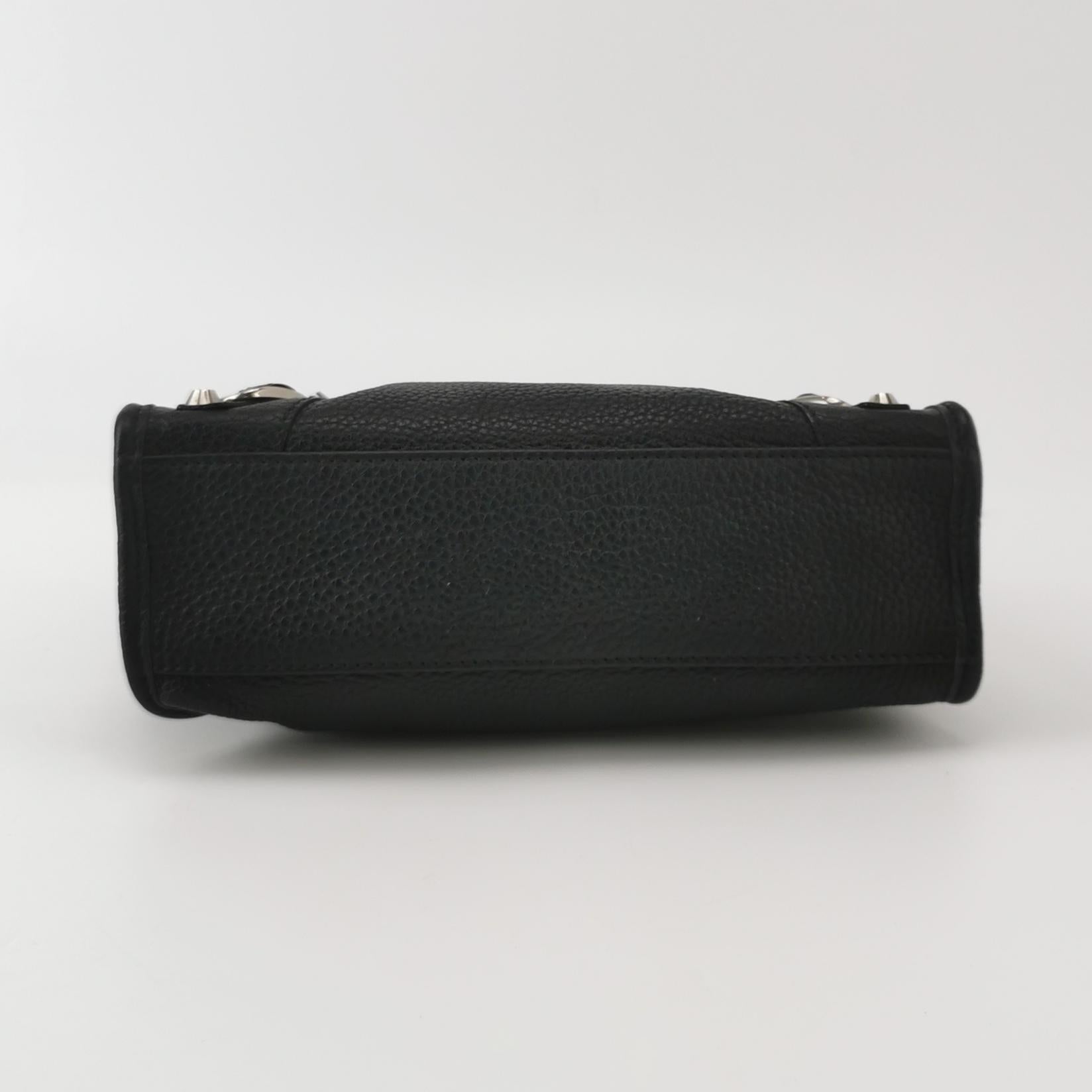 Balenciaga City Mini Grained SHW