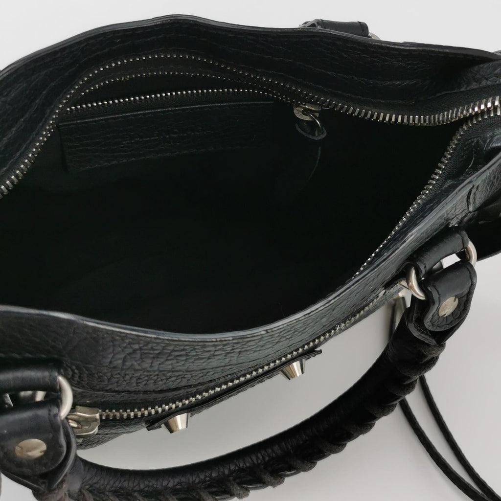Balenciaga City Mini Grained SHW