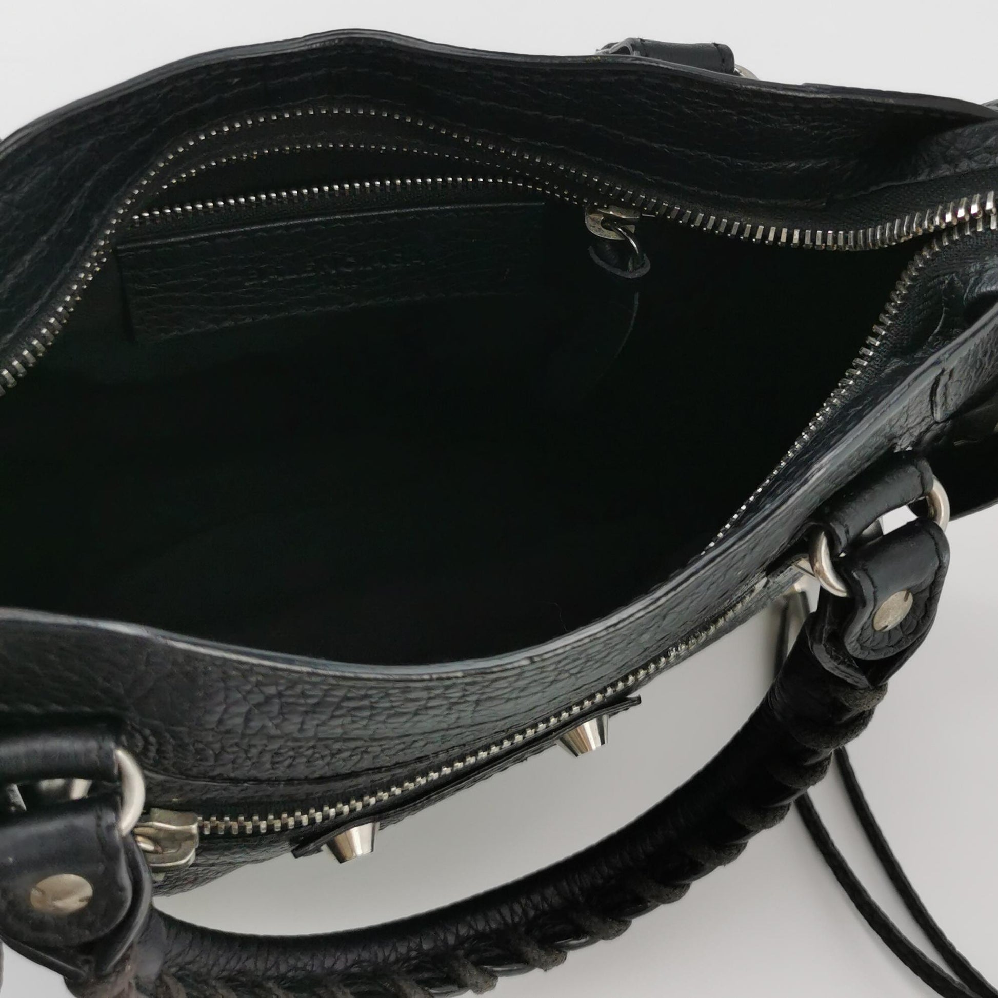 Balenciaga City Mini Grained SHW