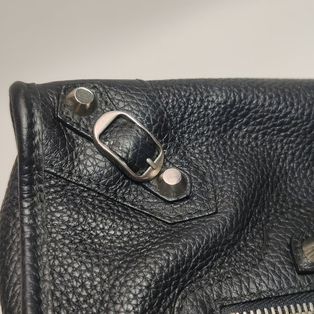 Balenciaga City Mini Grained SHW
