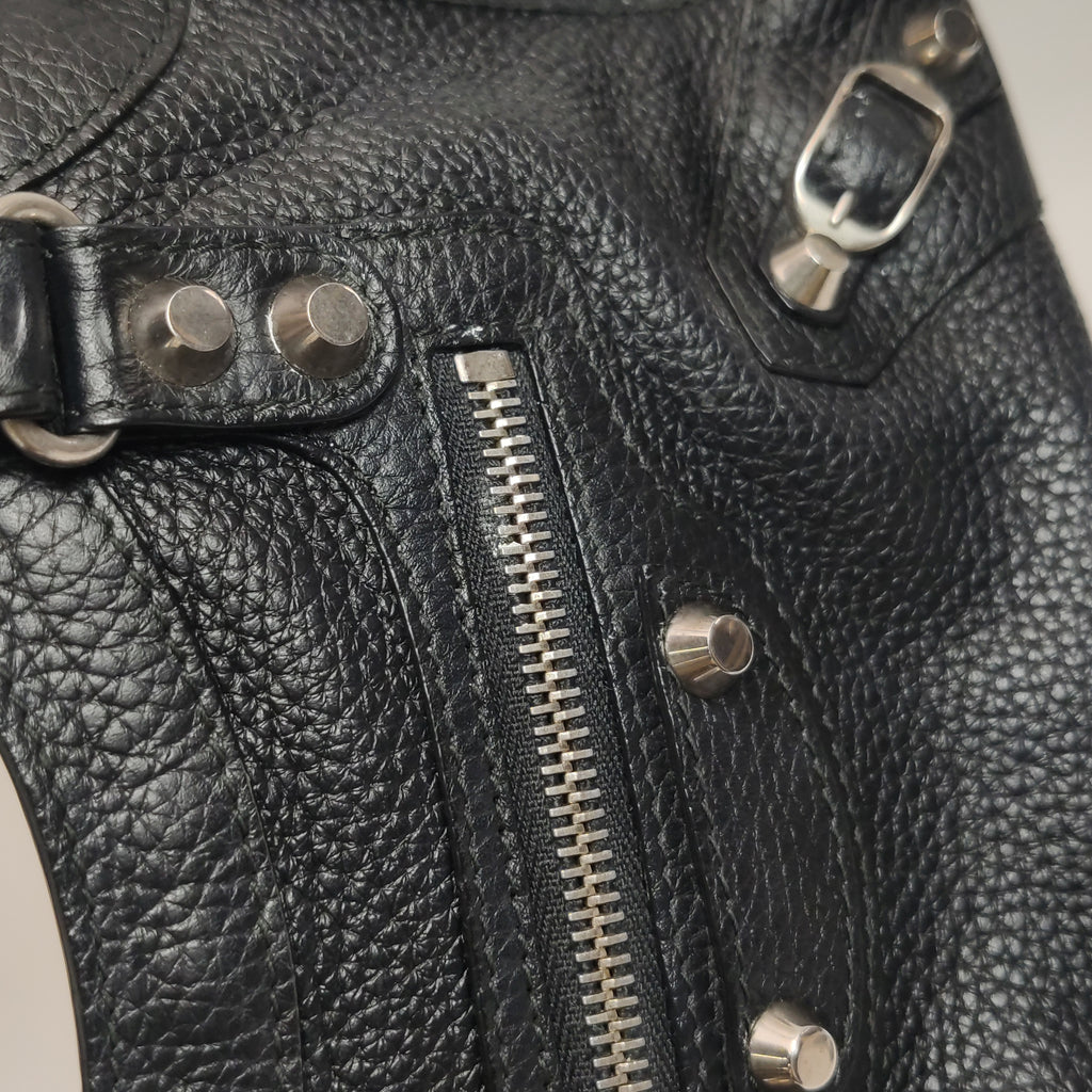 Balenciaga City Mini Grained SHW