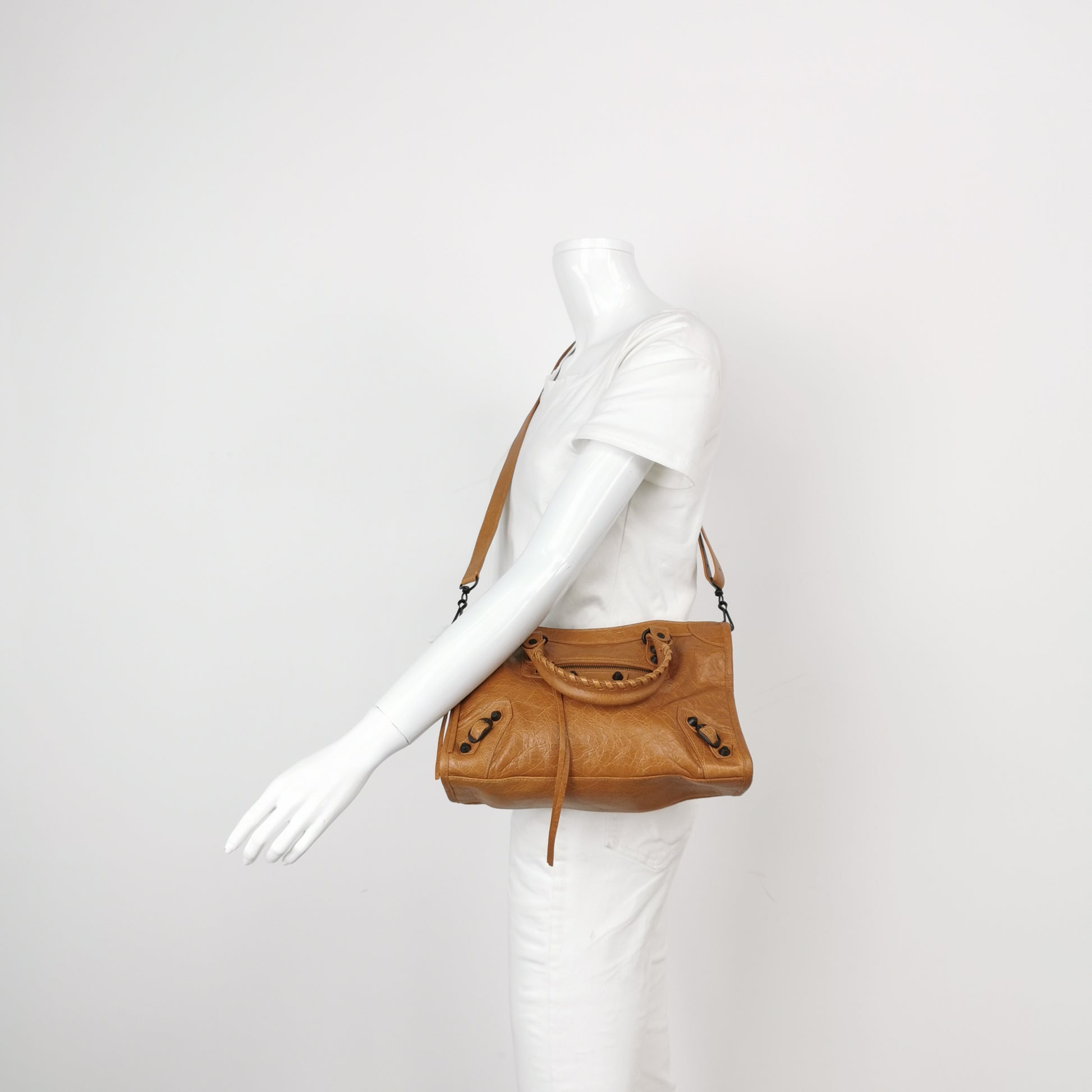 Balenciaga Le City Small Tan