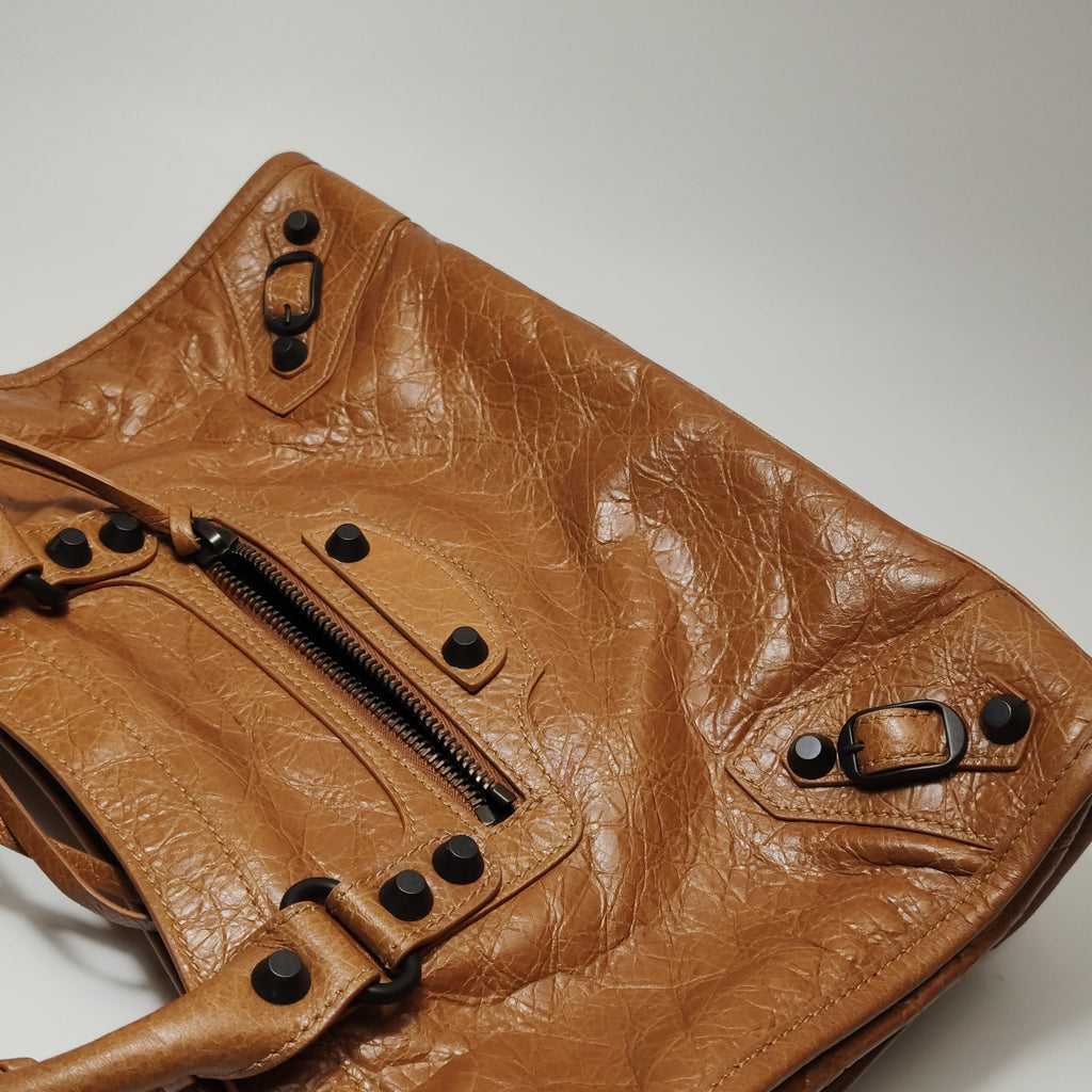 Balenciaga Le City Small Tan