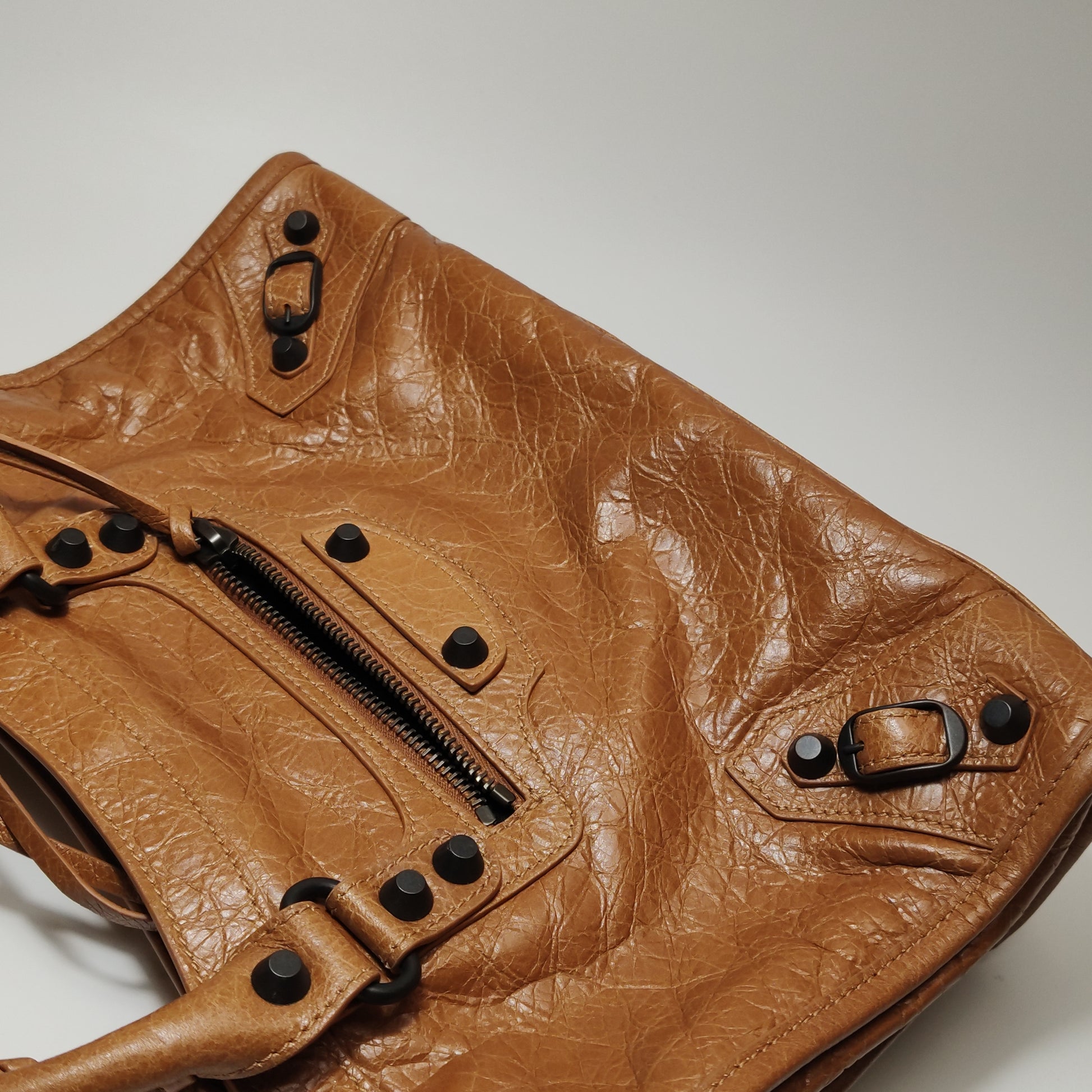 Balenciaga Le City Small Tan