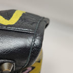 Balenciaga City Small Graffiti Black
