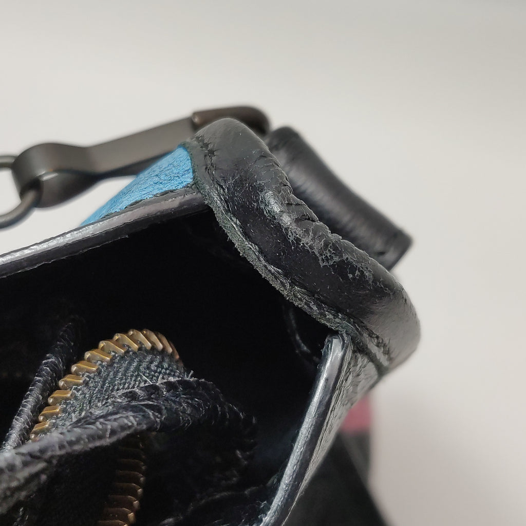 Balenciaga City Small Graffiti Black