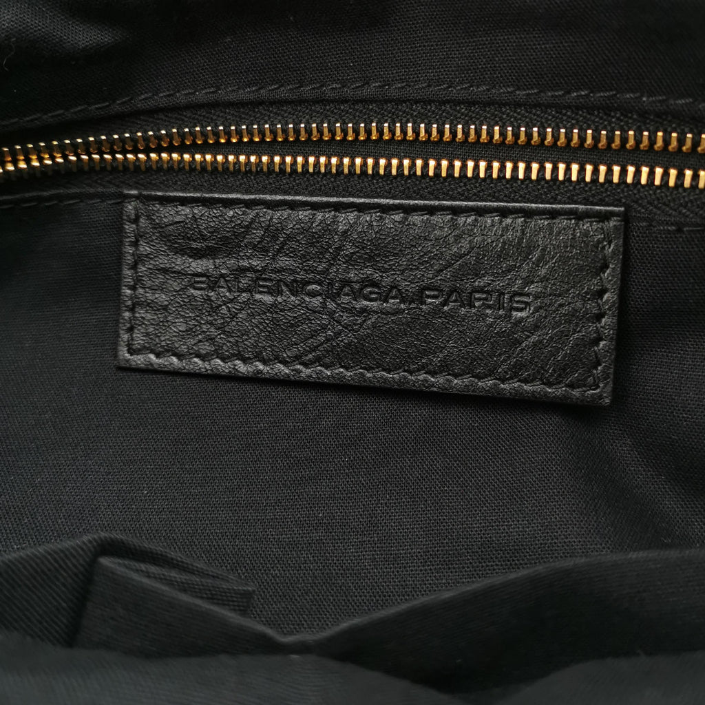 Balenciaga Classic City First Bag Black GHW