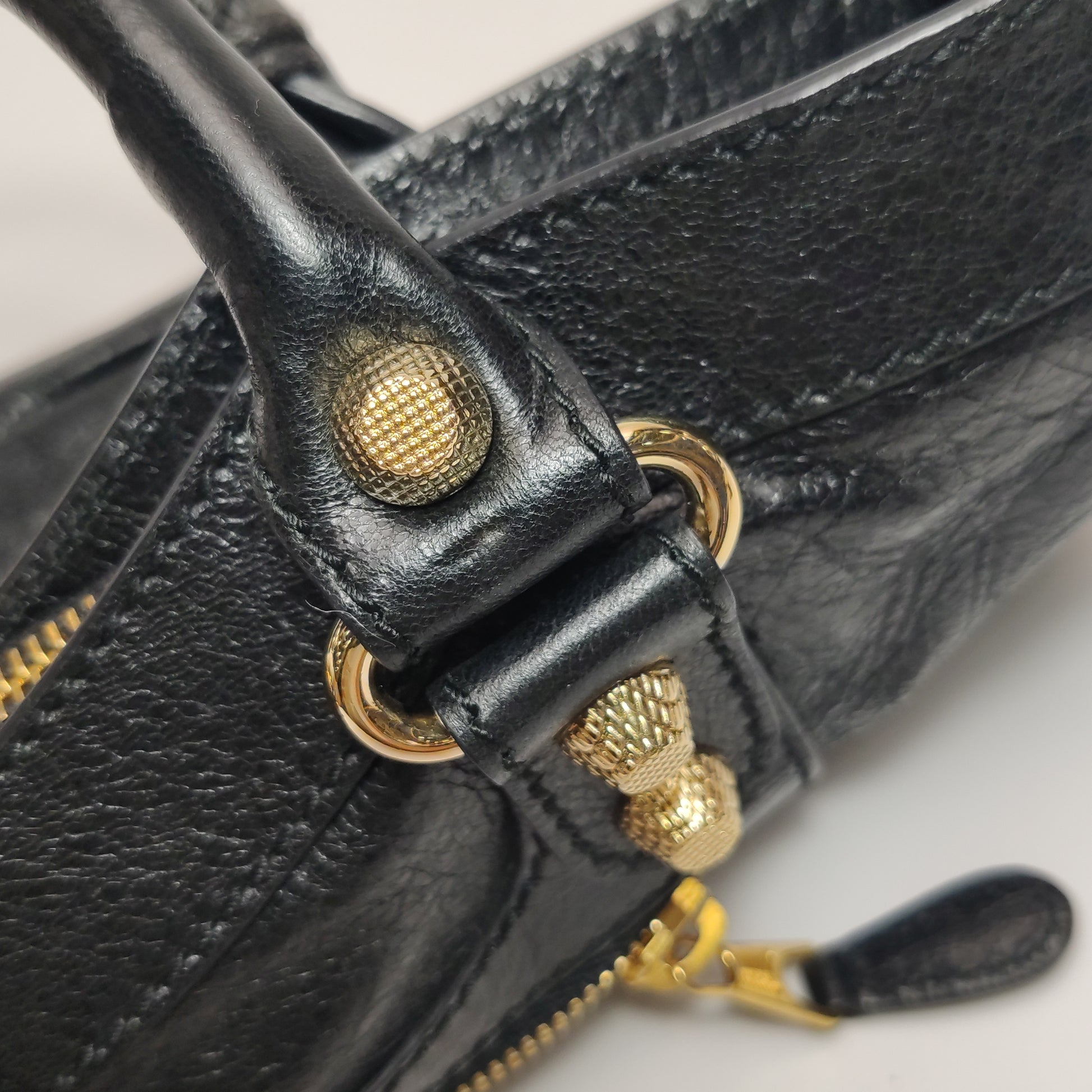 Balenciaga Classic City First Bag Black GHW