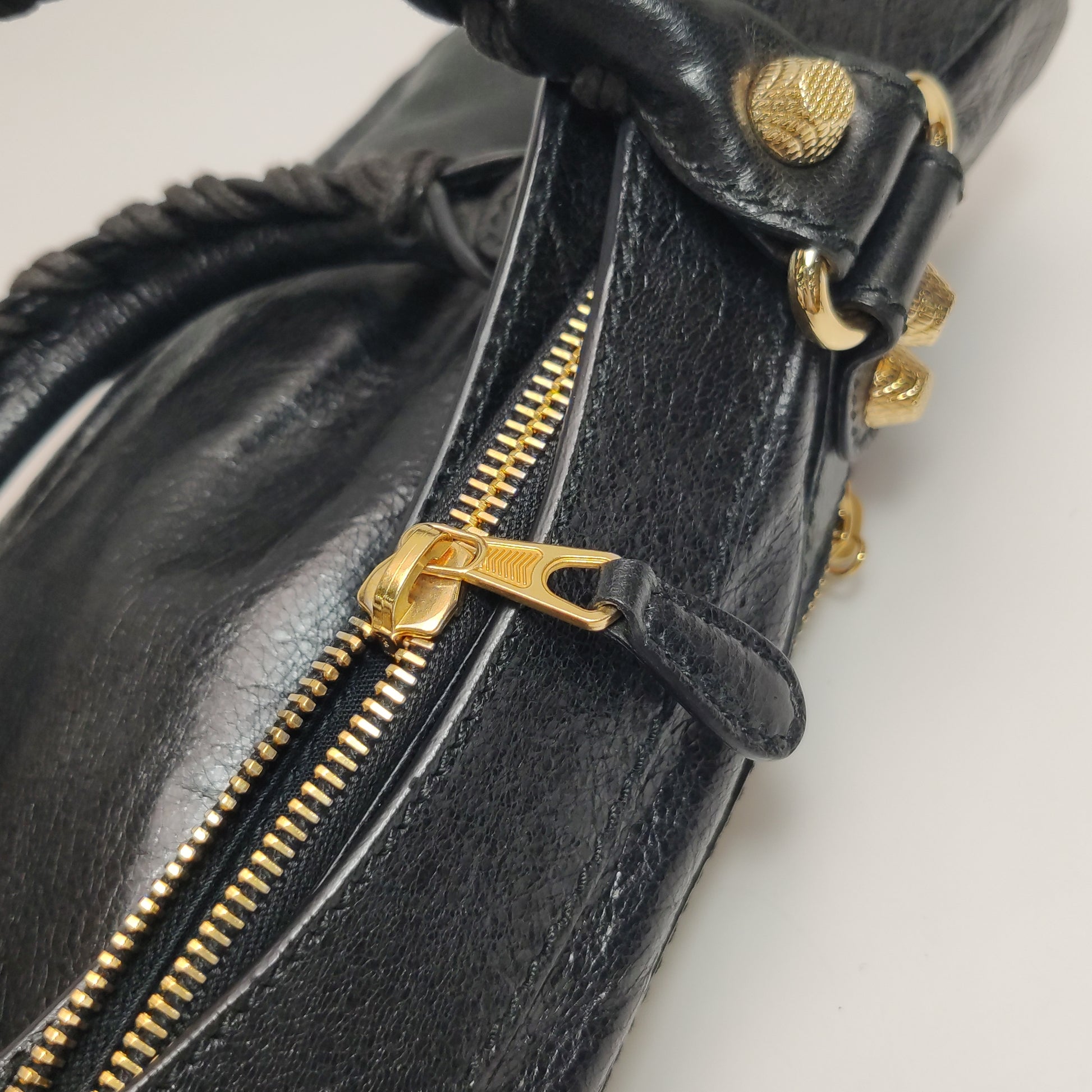 Balenciaga Classic City First Bag Black GHW