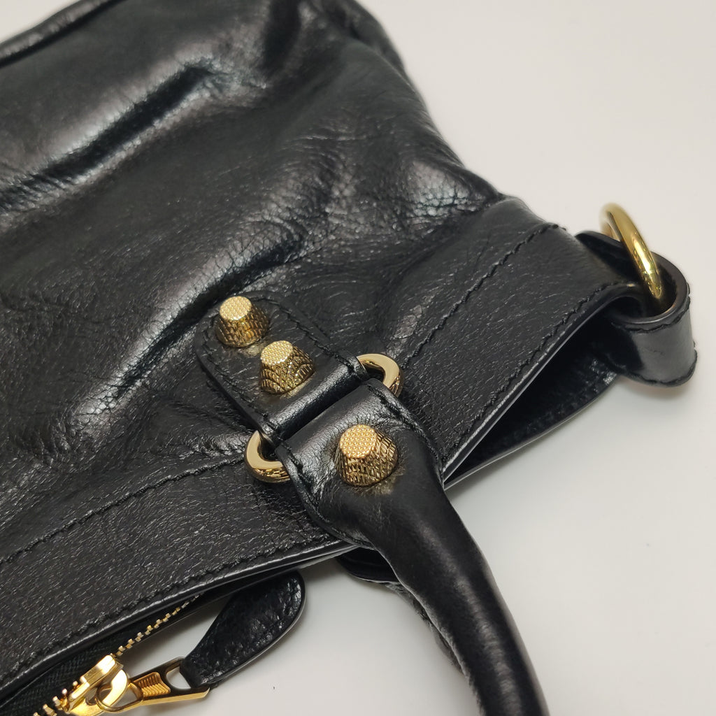 Balenciaga Classic City First Bag Black GHW