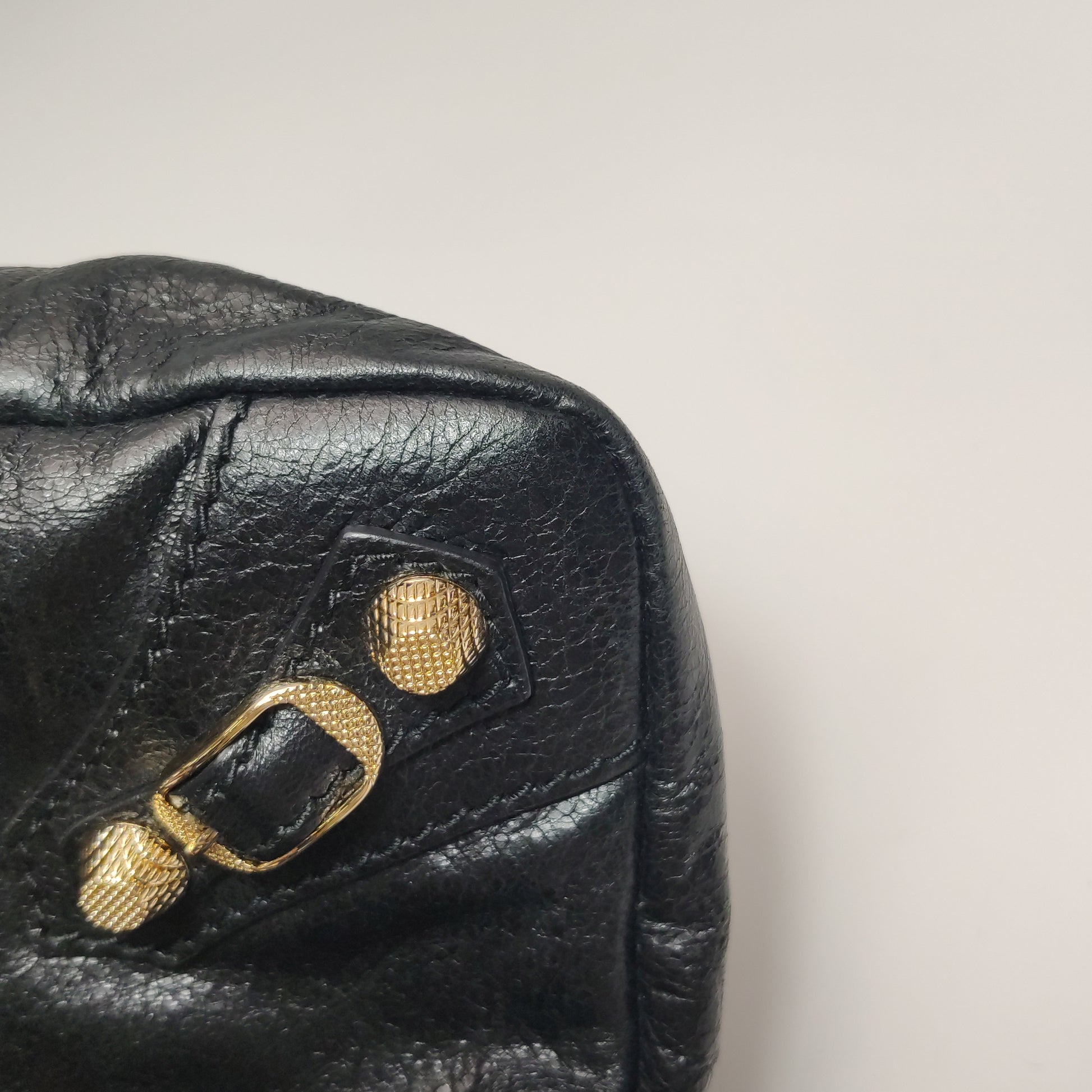 Balenciaga Classic City First Bag Black GHW