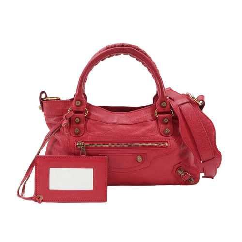 Balenciaga Classic First Bag Red GHW