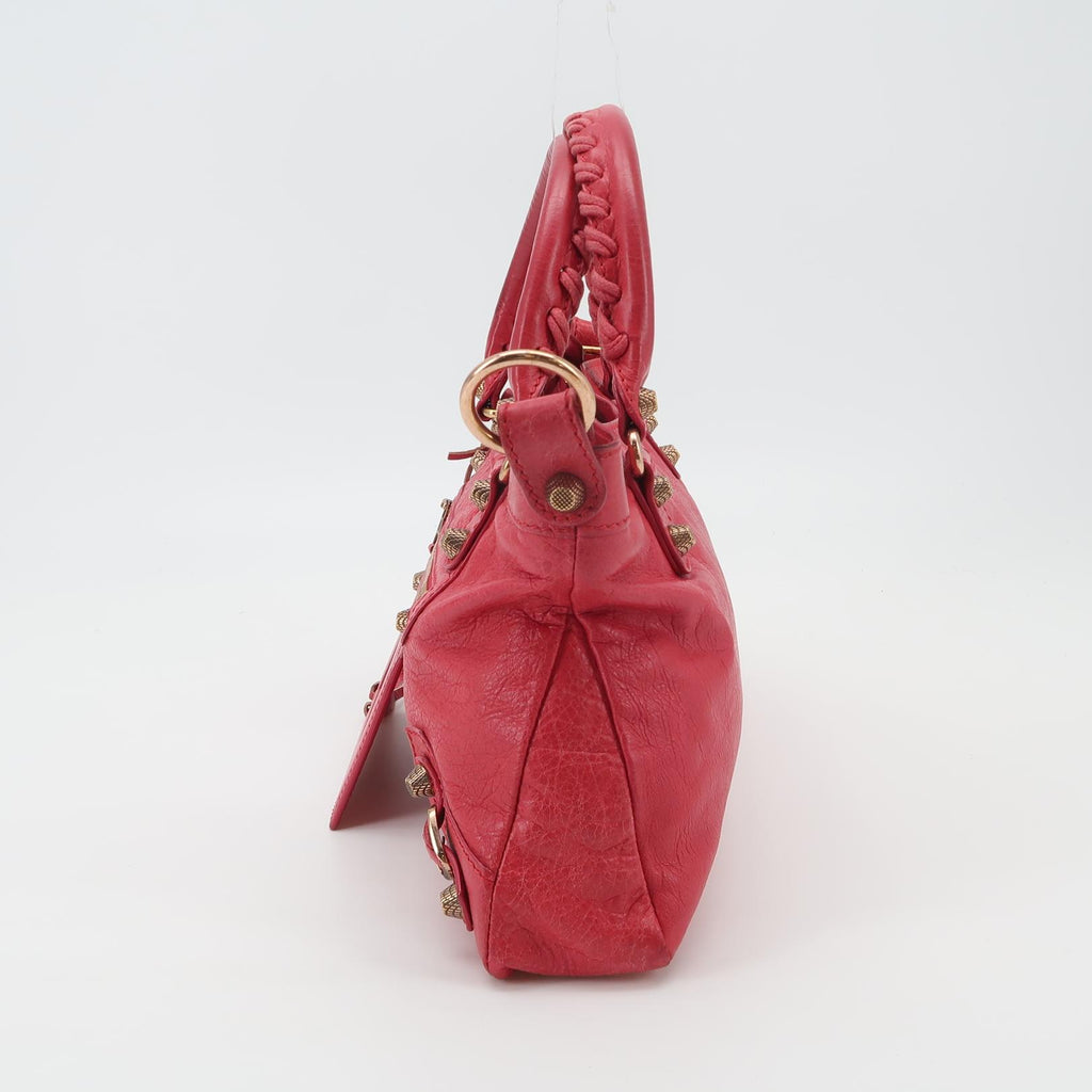 Balenciaga Classic First Bag Red GHW