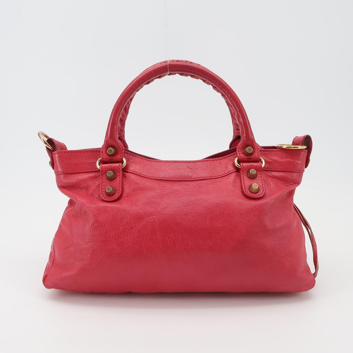 Balenciaga Classic First Bag Red GHW