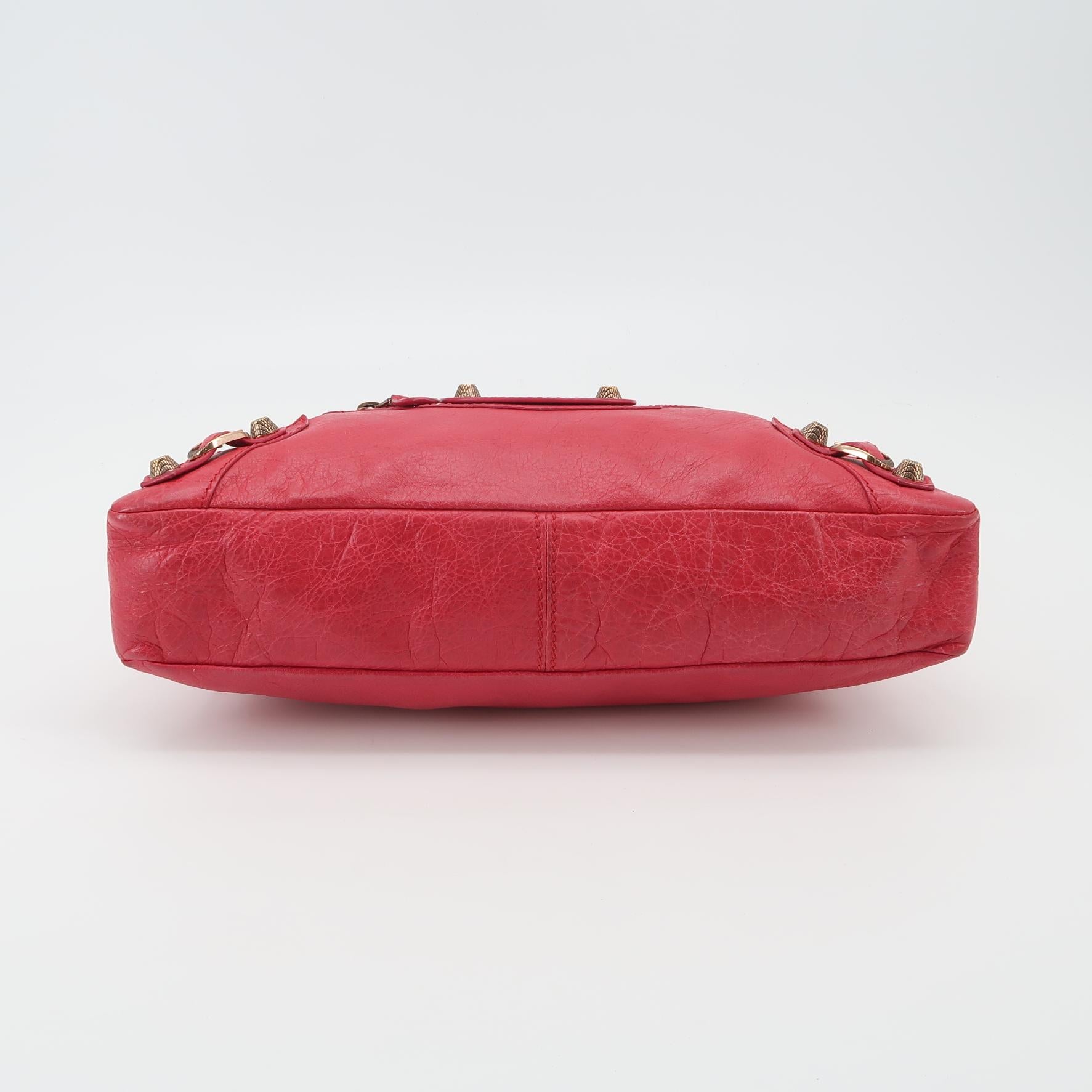 Balenciaga Classic First Bag Red GHW