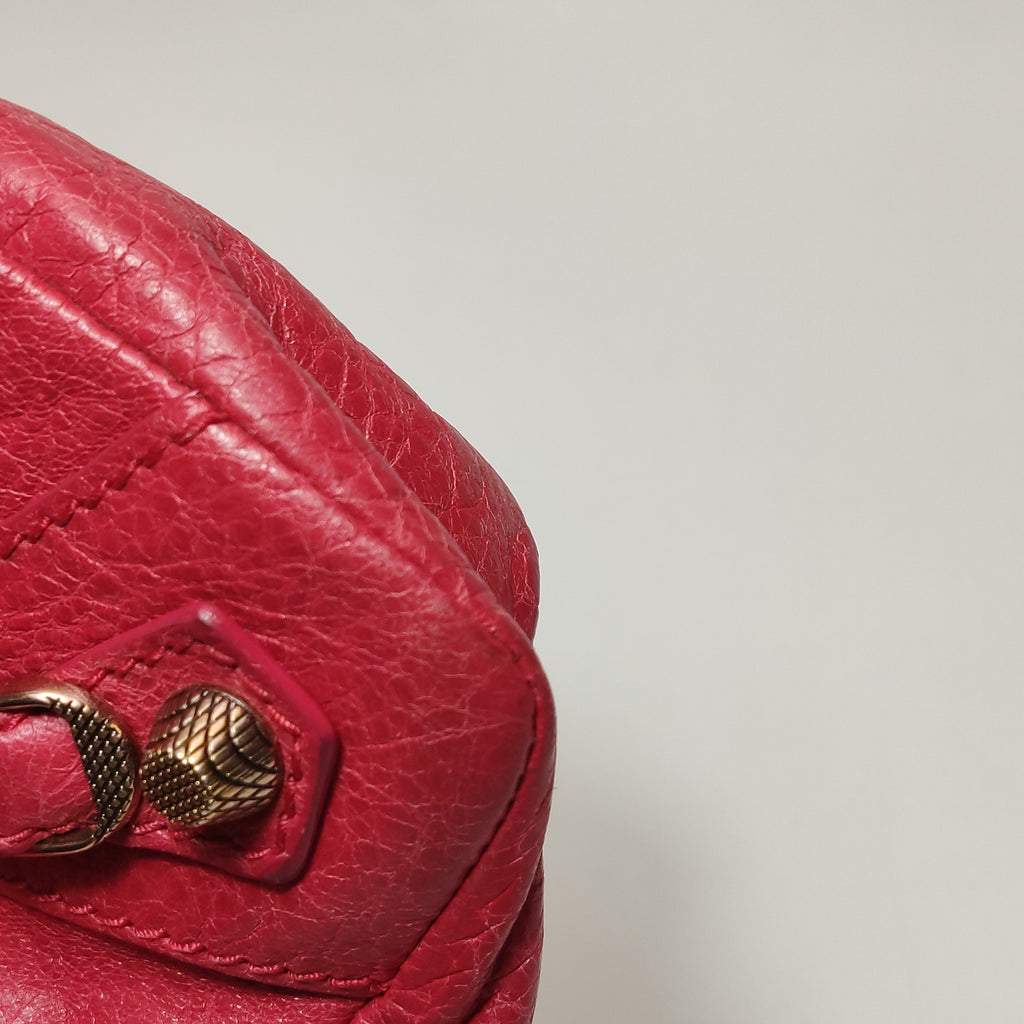 Balenciaga Classic First Bag Red GHW
