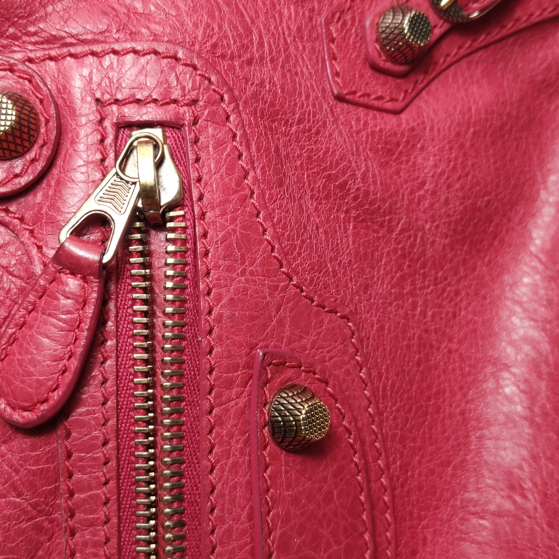Balenciaga Classic First Bag Red GHW