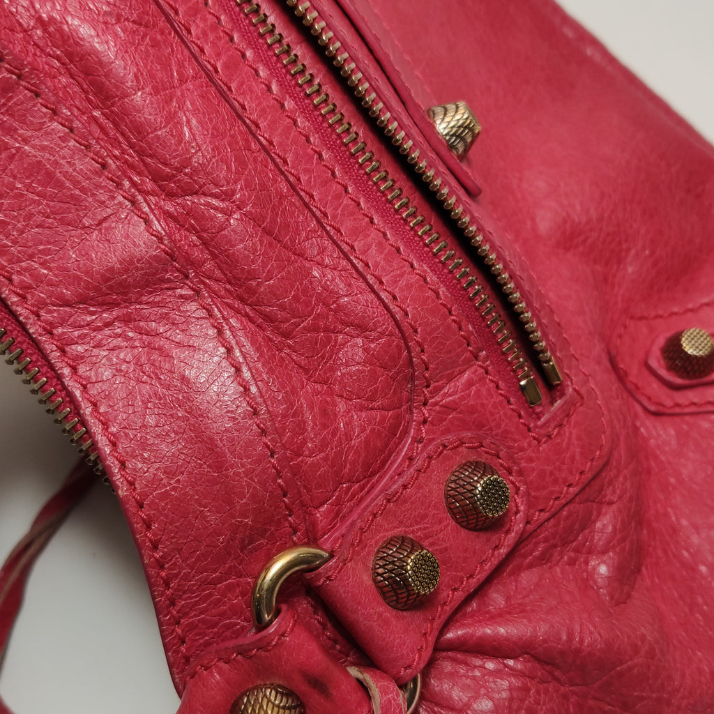 Balenciaga Classic First Bag Red GHW