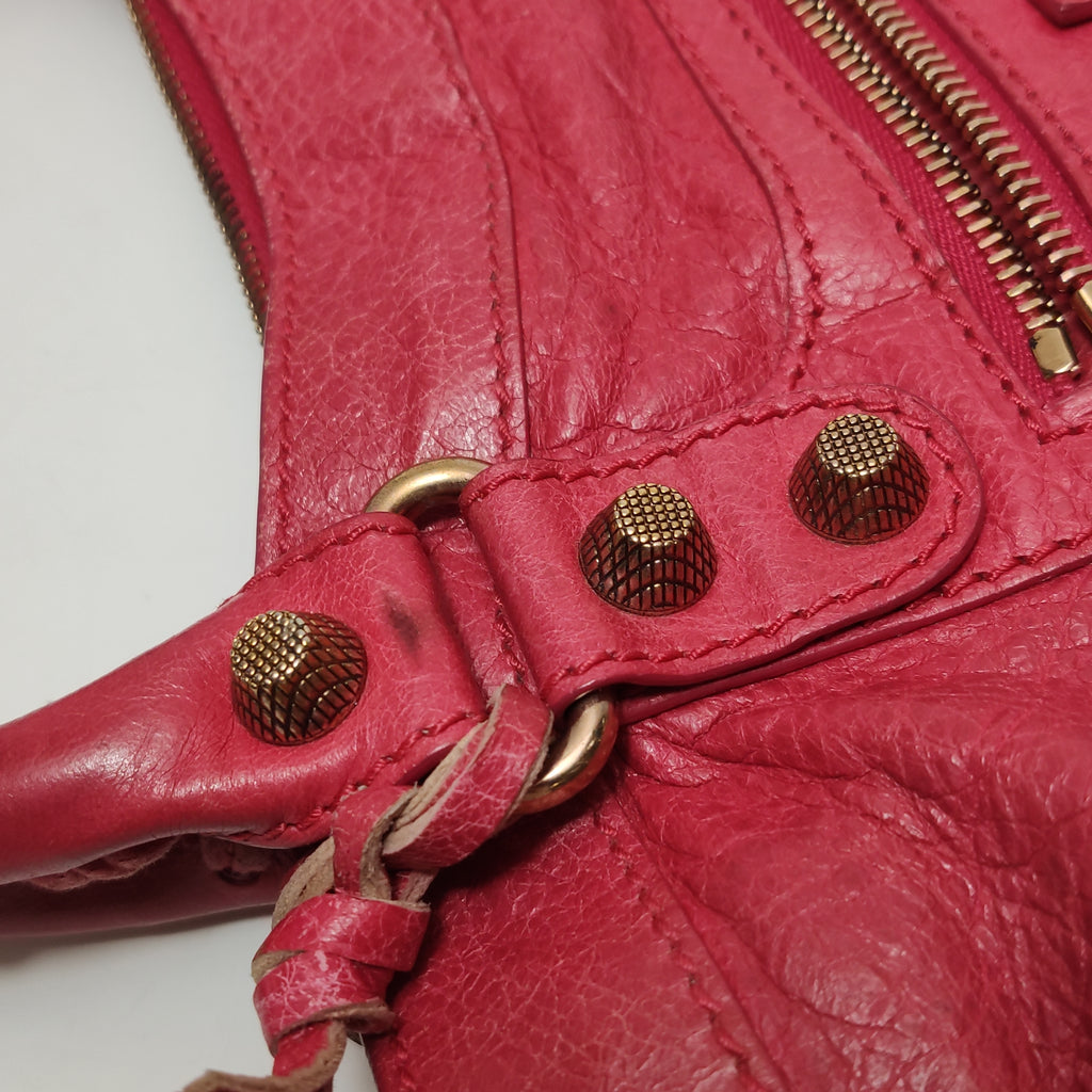 Balenciaga Classic First Bag Red GHW