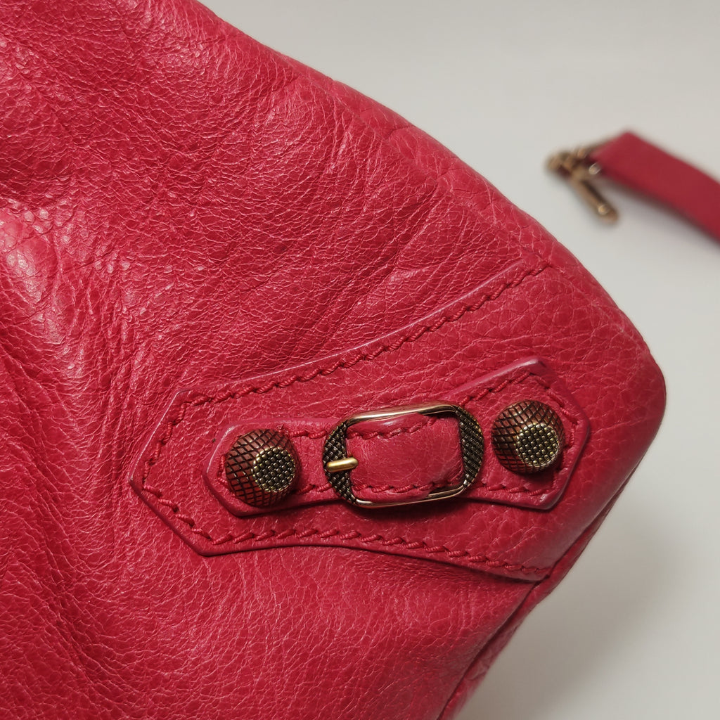 Balenciaga Classic First Bag Red GHW