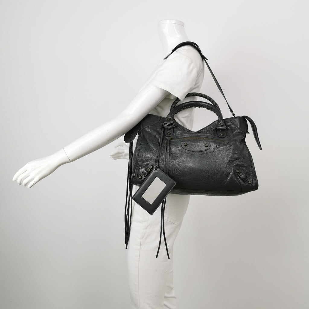 Balenciaga Classic City Medium Gray RHW