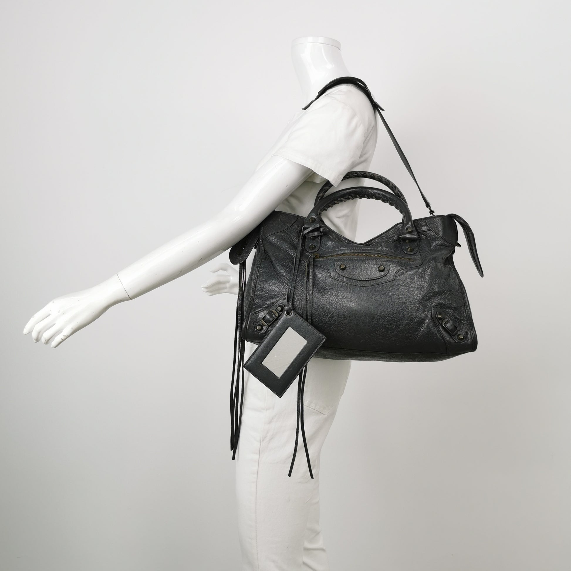 Balenciaga Classic City Medium Gray RHW