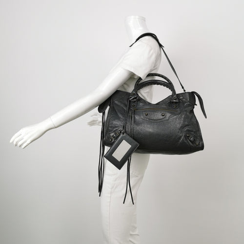 Balenciaga Classic City Medium Gray RHW