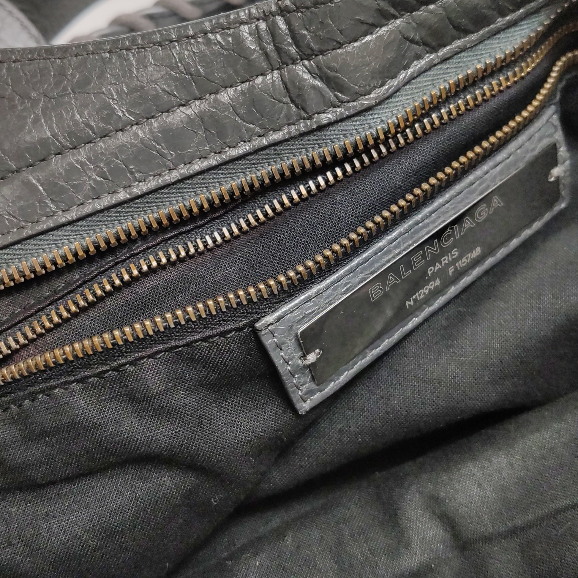Balenciaga Classic City Medium Gray RHW