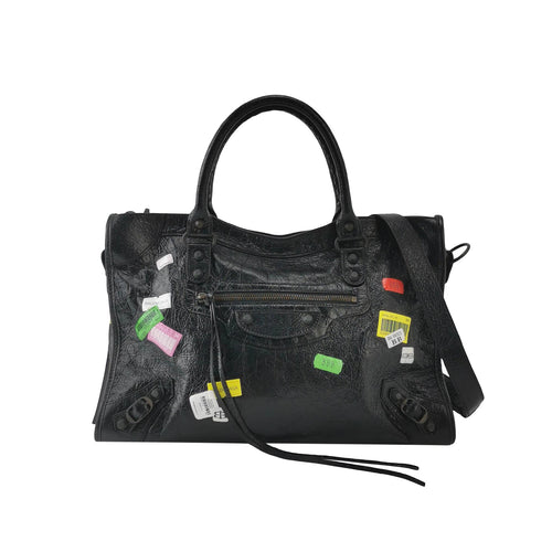 Balenciaga Classic City Medium Printed Sticker