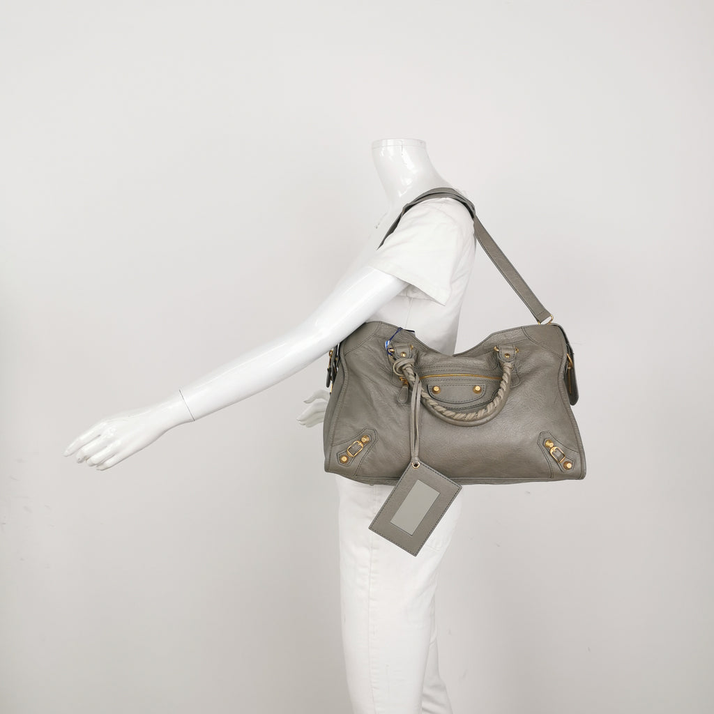 Balenciaga Giant City Medium Gray