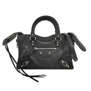 Balenciaga Classic City Nano Black SHW