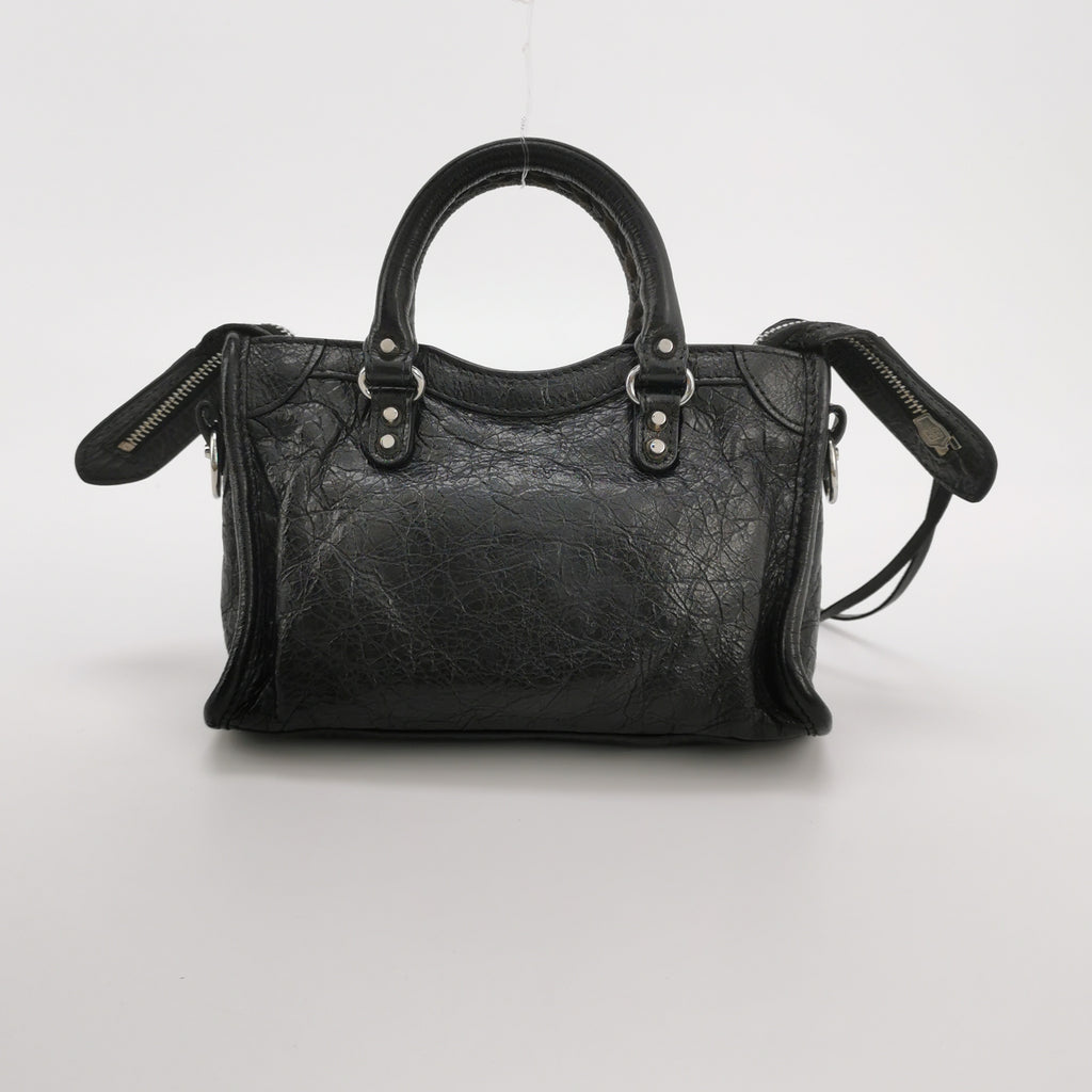 Balenciaga Classic City Nano Black SHW