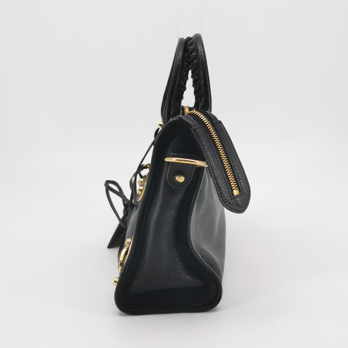 Balenciaga City Metallic Edge Small Black