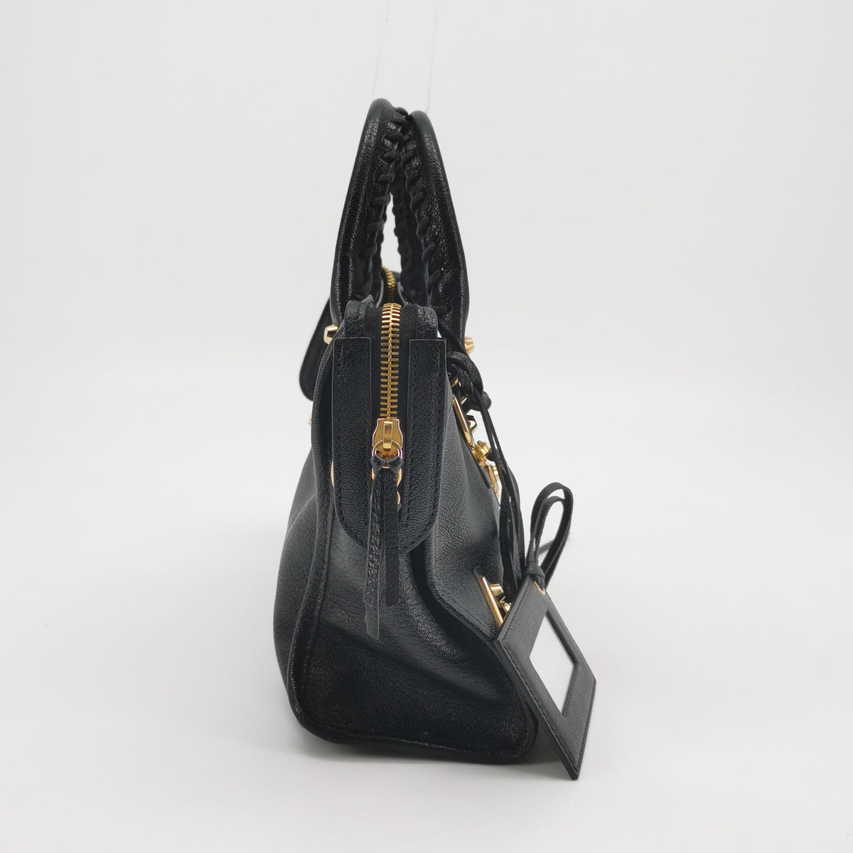 Balenciaga City Metallic Edge Small Black