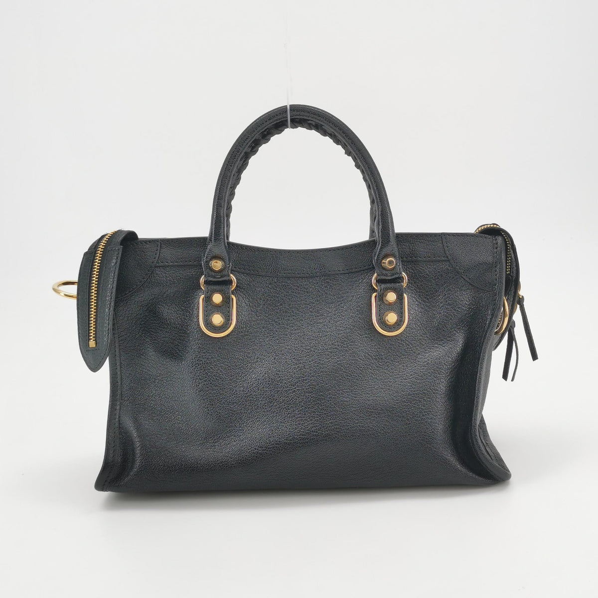 Balenciaga City Metallic Edge Small Black