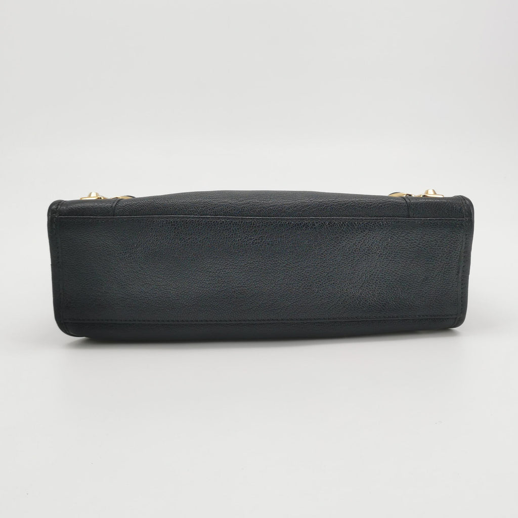 Balenciaga City Metallic Edge Small Black