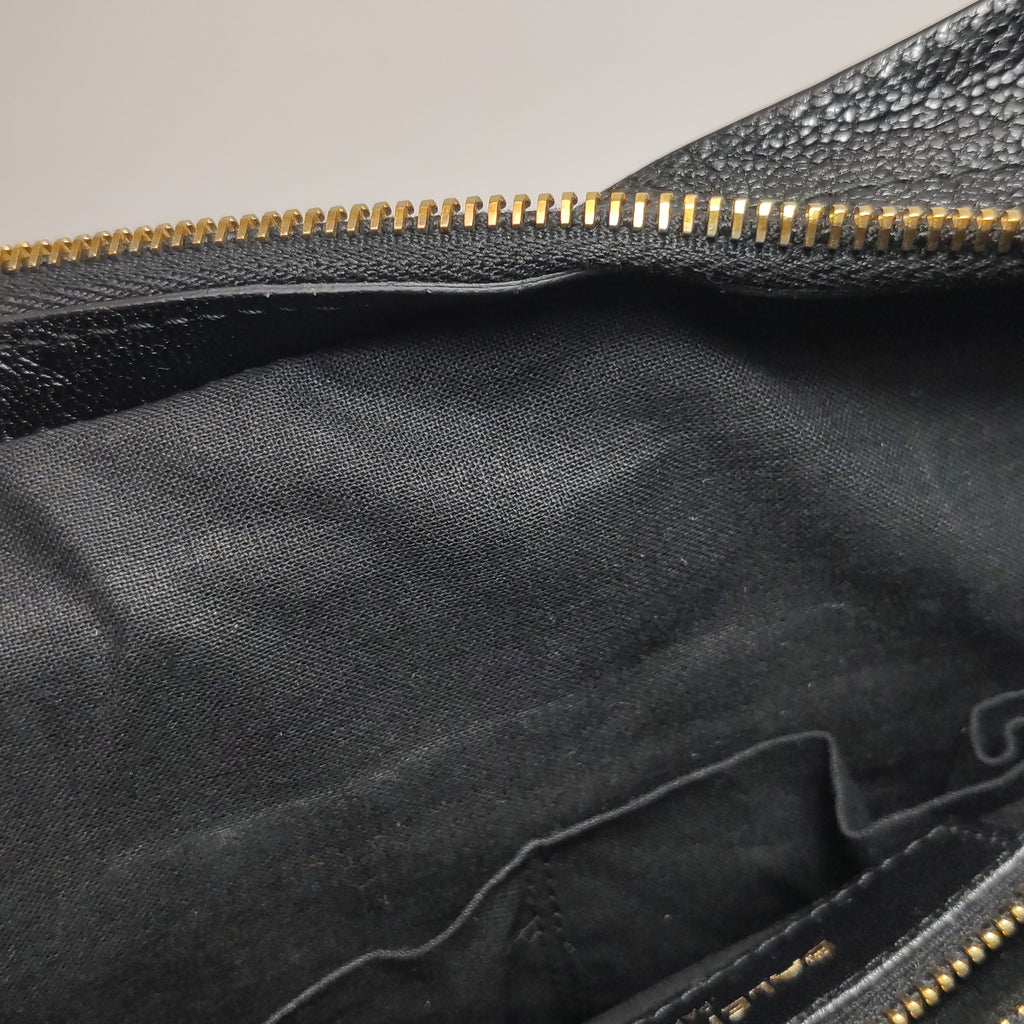 Balenciaga City Metallic Edge Small Black