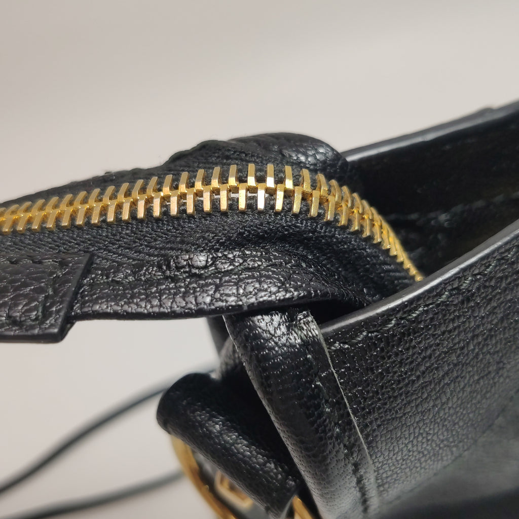 Balenciaga City Metallic Edge Small Black