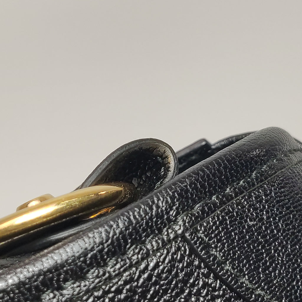 Balenciaga City Metallic Edge Small Black