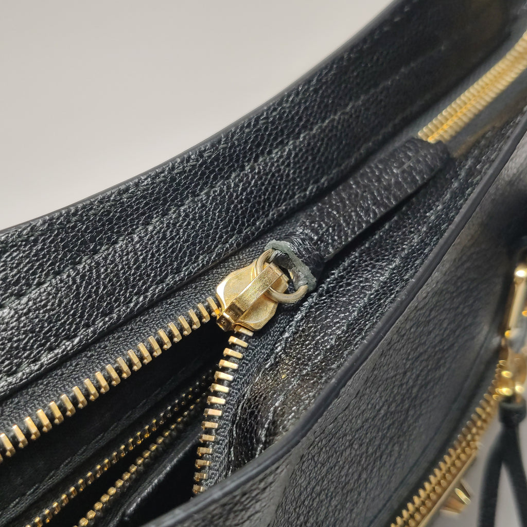 Balenciaga City Metallic Edge Small Black