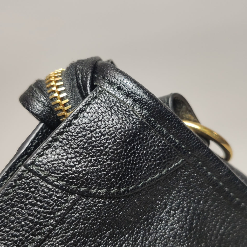 Balenciaga City Metallic Edge Small Black