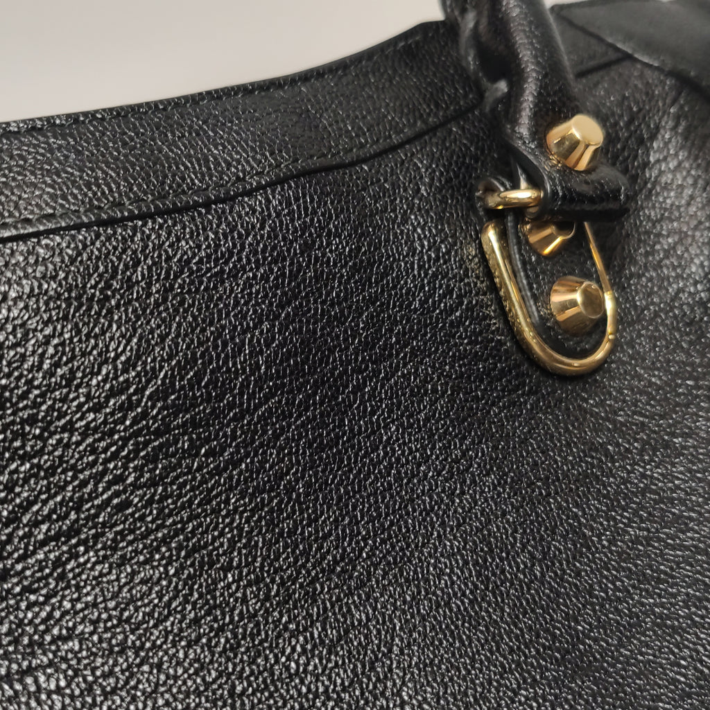 Balenciaga City Metallic Edge Small Black