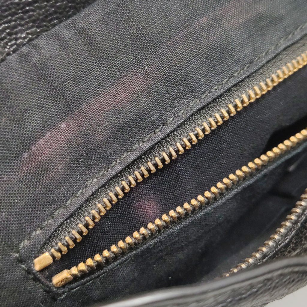 Balenciaga City Small Metallic Edge Black