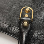 Balenciaga City Small Metallic Edge Black