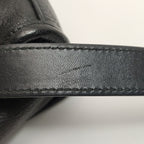 Balenciaga City Small Metallic Edge Black
