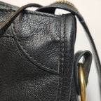 Balenciaga City Small Metallic Edge Black