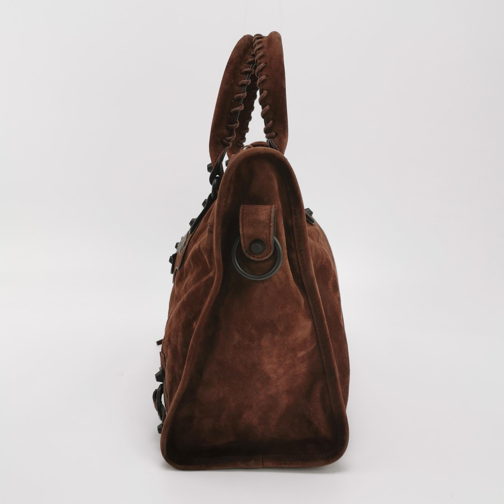 Balenciaga Le City Medium Suede