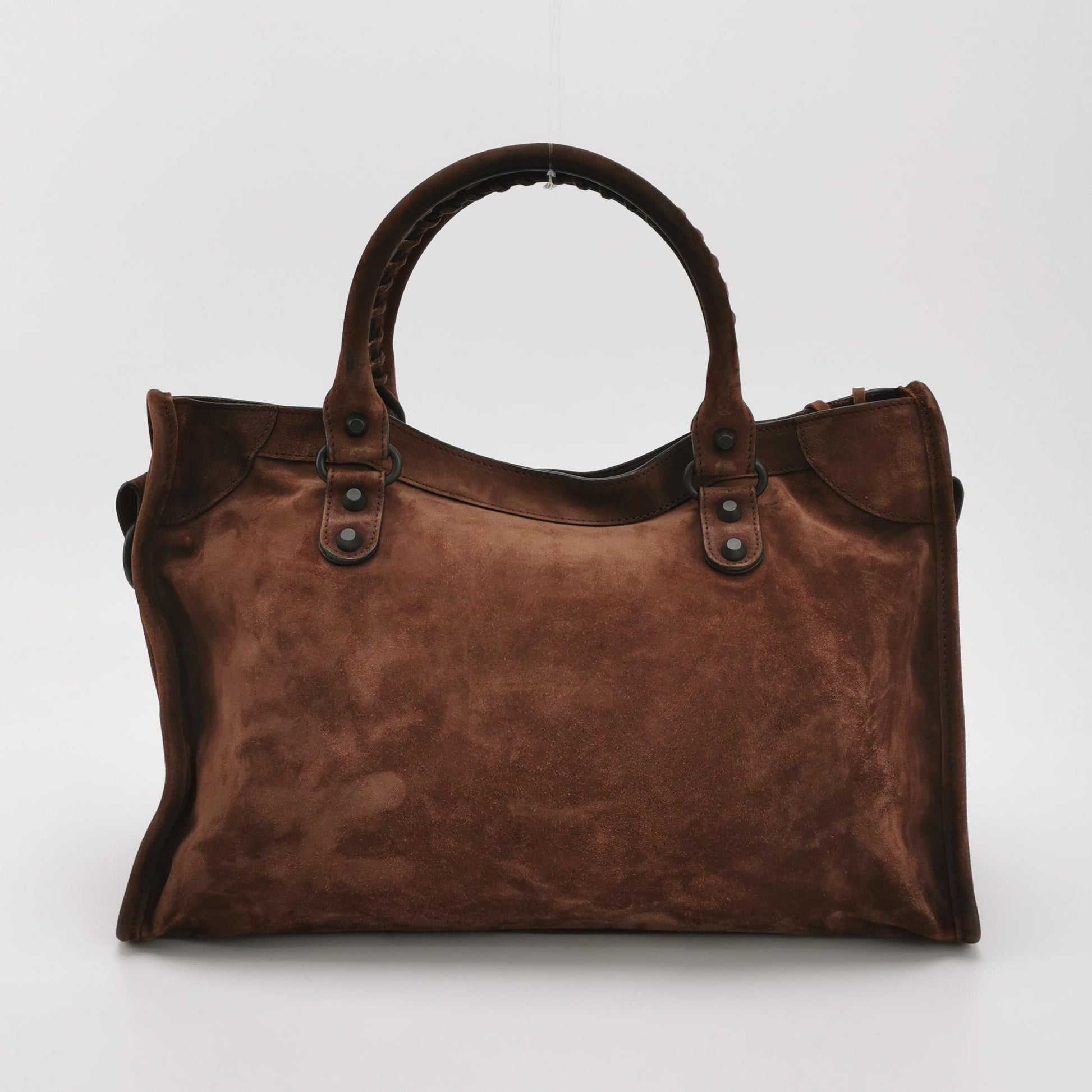 Balenciaga Le City Medium Suede